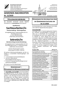 Gemeindenachrichten 11/2020
