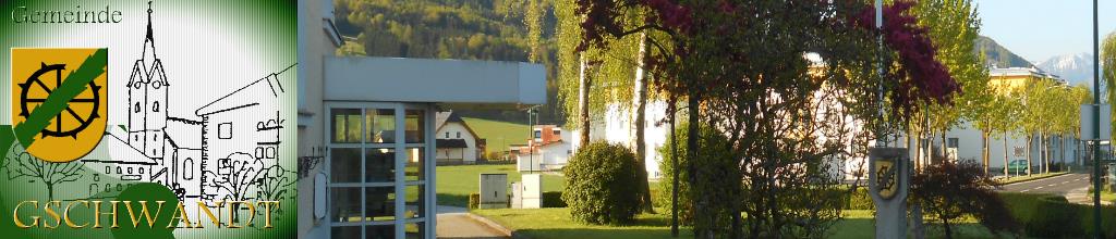 Blick vom Gemeindeamt Richtung Traunstein